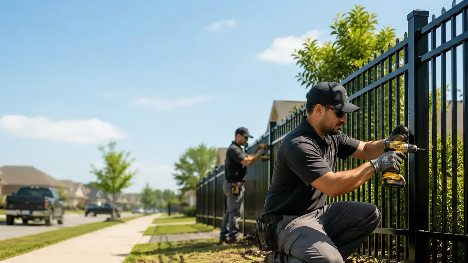 Metal Fence Installation in Purcellville, VA